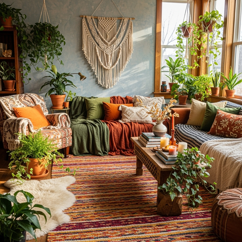 Czarodziejski urok stylu boho w twoim domu